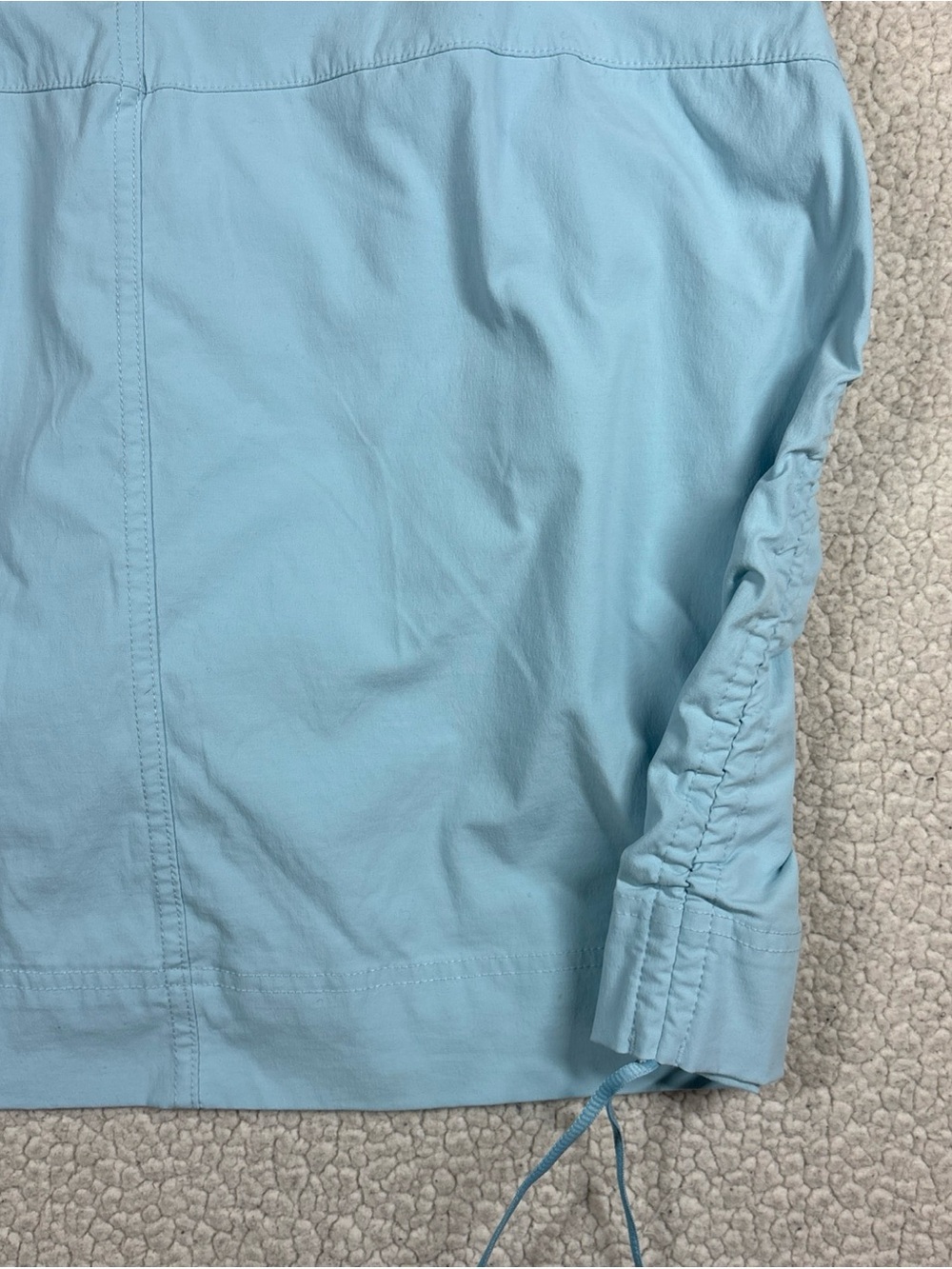 Columbia Women’s All Seasons Ruched Skort Size Medium Light Blue Omni-Shade - Picture 16 of 16